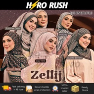 [ TR ZELLIJ ] Tudung Bawal Premium Cotton Voile by Tudung Ruffle