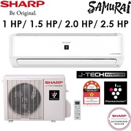 SHARP J- TECH INVERTER PLASMACLUSTER AIR CONDITIONER 1.0HP AHXP10YMD/ 1.5HP AHXP13YMD/ 2.0HP AHXP18YMD/ 2.5HP AHXP24YMD