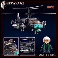 Đồ chơi  Mô hình  trực thăng KA-52 Lăp ráp Nhân Vật Nhỏ Sluban M38 B1138