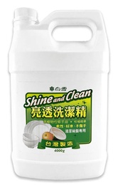 【白雪】亮透洗碗精4000ml*4入