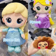 Disney frozen elsa Rapunzel plush 30-35 cm 正版迪士尼冰雪奇緣公仔 冰雪奇緣Elsa公仔 長髮公主公仔 樂佩公主公仔 ✅公仔價錢：elsa$289.99@、長