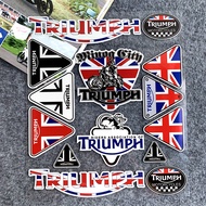 For Triumph Reflective Motorcycle Sticker Decorative Sticker Motocross Logo Decal Helmet Decoration Car Fuel Tank Sticker