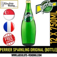 PERRIER Original Sparkling Mineral Water 750ML X 12 (BOTTLE) - FREE DELIVERY WITHIN 3 WORKING DAYS!