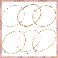 [h3w732xnj.ph] Set 6 Metal Strings for Acoustic Guitar 1 Meter 1M New