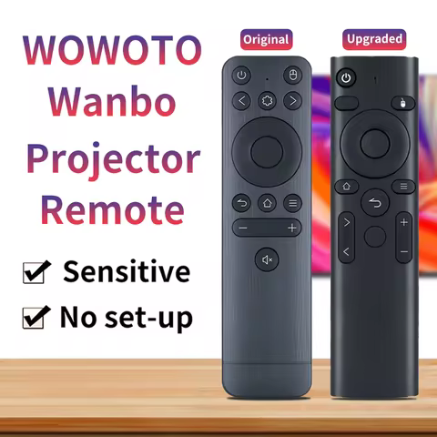 Remote Control For Wanbo Projector and WOWOTO Projector V1 M5 M7 M9 T8E H Series