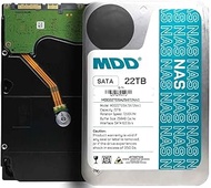 MDD (MDD22TS25672NAS) 22TB 7200RPM 256MB Cache SATA 6.0Gb/s 3.5inch Internal NAS Hard Drive - 5 Year