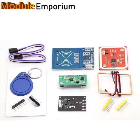 NFC RFID module RC522 MFRC-522 PN532 RDM6300 Kits S50 13.56 Mhz 125Khz 6cm With Tags SPI Write & Rea