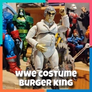 Wwe costume burger king action figure Original