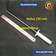 [COD] Asahan Pisau Tramontina Halus 12"(30 cm) Original Brazil Stik Pengasah Pisau Golok Honing Kris