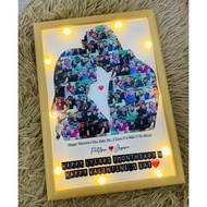 COLLAGE/MOSAIC/Customized Photo Frame A4 size