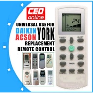 CEO for Daikin York Acson air cond use air cond universal remote control universal air conditioner air conditioning