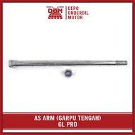 As Arm GL PRO (TOKAIDO) - Baut As Tengah Swing Arem Fork Forek Garpu HONDA GL MAX / NEOTECH
