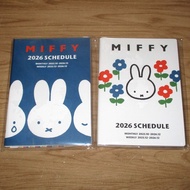 日本正版 Miffy 2026年 B6 週間 手帳 記事簿 記事本 Schedule