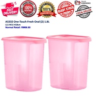 Tupperware One-Touch Fresh Oval 1.8L & 1.1L A5332 A5331 B6