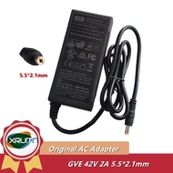 Genuine GVE GM95-420200-D 42.0V 2.0A 84.0W AC/DC Adapter Charger Original 84W DC Power Supply Unit 4