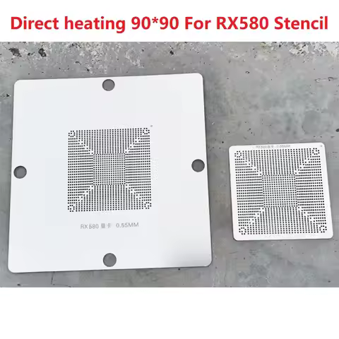 BGA Reball Stencil For RX580 RX580G 215-0876205 215-0876184 215-0909018 215-0910038 215-0910066 215-
