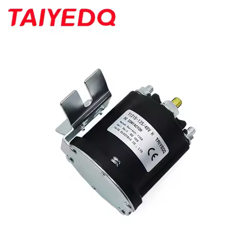 T1215-125 125A DC Contactor 12V 24V 48V DC Pump Contactor Relay for Oil Pump Startup Battery Truck E