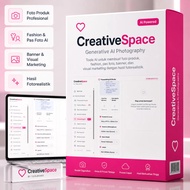 CreativeSpace Generative AI Photography Software - Professional AI Product Photo Generator - AI Fash