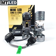 หลอดไฟหน้า Led มินิ โปรเจคเตอร์ F50 ขั้ว H4 รุ่นล่าสุด 2025 ชิปแท้ เลนส์HD ความสว่าง34000LM *F50LED