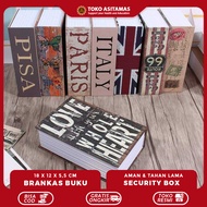 Mini Safe Book Box Hidden Security Box Safety Money Storage With Password