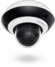 TRENDnet Multi-Sensor H.265 1080P PoE+ PTZ Camera, 1X 2MP Ptz Camera (2.8-12mm Optical Zoom), 3X 2MP