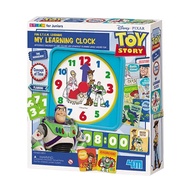 4M 迪士尼 玩具總動員認知學習時鐘  1盒