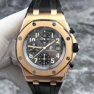 Audemars Piguet Audemars Piguet Royal Oak Offshore 26192 Rose Gold Gray Plaid Surface Chronograph Me