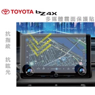 TOYOTA Car Real Machine Mold Opening bz4x Dashboard Two-Piece 7 Inch 14 Protective Sticker [iSmooth]