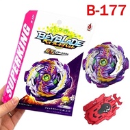 Ready Stock  Beyblade Superking B-177 Jet Wyvern Beyblade Burst Set B177 Beyblade Toys 