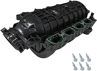 Intake Manifold with Gaskets Compatible with 2015 2016 2017 Ford F-150 5.0L V8 Direct Replacement Re