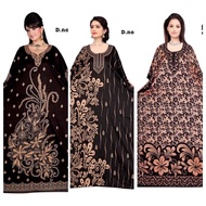 Pemborong baju kelawar kaftan BLACK GOLD EDITION murah