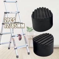 2pcs Round Telescopic Folding Ladder Feet Rubber Anti-slip Ladder Feet Anti-slip Rubber Feet Ladder