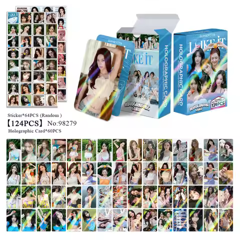Latest model 2026 124Pcs Lomo Cards BABYMONSTER HD Photocards Kpop Idol Photo Cards Fans Collection 