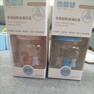 Chico Heat-Resistant Glass Baby Bottle 120cc