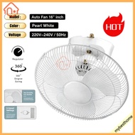 Wall Fan 16 inch wall mounted home restaurant remote control mute pure copper motor Fan