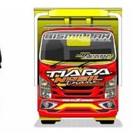 Elf giga truck front sticker..