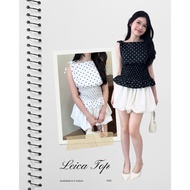 Leica Polka Dot Sleeveless Top - Atwell Apparel