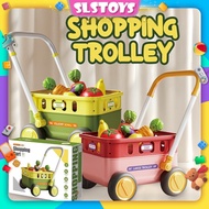 Shopping Trolley Fun Gift Decoration Toy Hadiah Mainan Untuk Kanak Budak Lelaki Perempuan