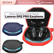Wireless Headphone Storage Case Silicone Carry Shell Drop Proof Protector for Lenovo GM2 PRO Headset