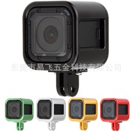 For GoPro hero5/4 Session Action camera Dog Cage Metal Cage Protective Case Aluminum Alloy Casefuhsm