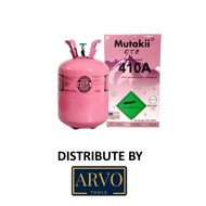 REFRIGERANT GAS R410A (10KG/CAN) - BRAND MUTAKI (GAS FOR SPLIT UNIT, VRV AND VRF) BY ARVOTOOLS