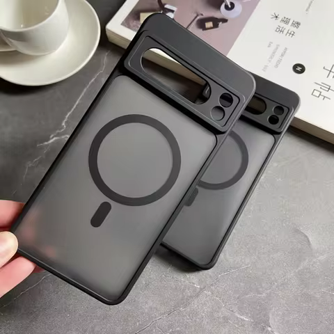 Matte Translucent For Magsafe Magnetic Case For Google Pixel 10 9 8 7 6 Pro XL 9A 8A 7A 6A Wireless