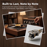 MEF Premium Vinyl Sound AT3600L Magnetic Stylus Turntable Needle Replacement for Smooth Playba N