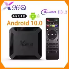 X96Q Android 10 Allwinner H313 Quad Core Smart TV BOX 2GB 16GB 1GB 8GB 4K 2.4G wifi Set top fast Box