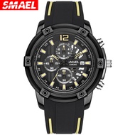 Smael sport 6-pin multifunctional calendar Chronograph men's waterproof watch