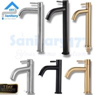 Stainless steel sink faucet variant sus 304 height 20cm 30cm - variations of cool washbasin water ta