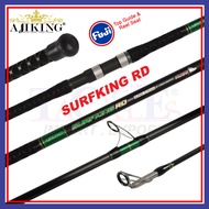 Ajiking Surf King RD Surf Joran Pancing Surf 13-15kaki | Surf Pantai Rod| FUJI Top Guide & Reel Seat