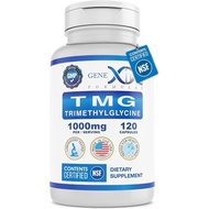 Genex Formulas TMG Supplement 1000mg (120 Capsules) - NSF Certified for Safety, Quality & Label Accu