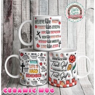 Bible Verse Christian Mug Gift Set – Bundle of 3