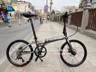 Foldable Bicycle Small Flower Bike Shop Fnhon KAD KCD2018 Disc Brake 20 Inch 406451 Gear Shift Foldi